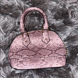 Nasty gal mini snake print purse